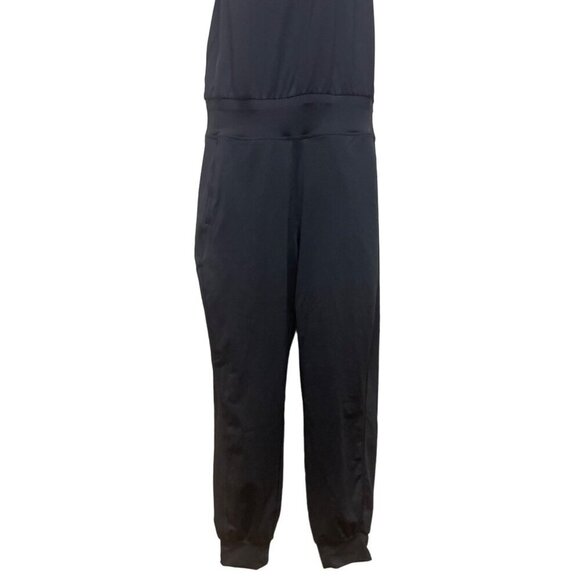 Sweaty Betty Black Gary Yoga Casual Jogger Jumpsuit Women's Size Medium - Picture 5 of 13